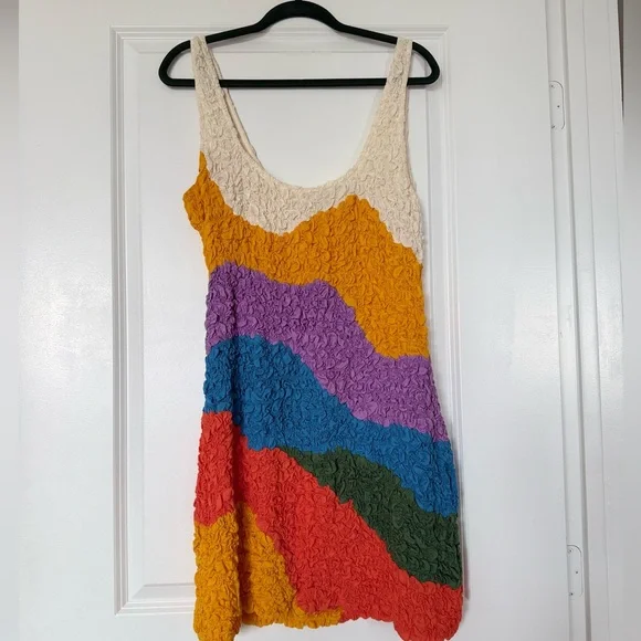 EUC Mara Hoffman Womens Laura Dress Print XL - Picture 6 of 10